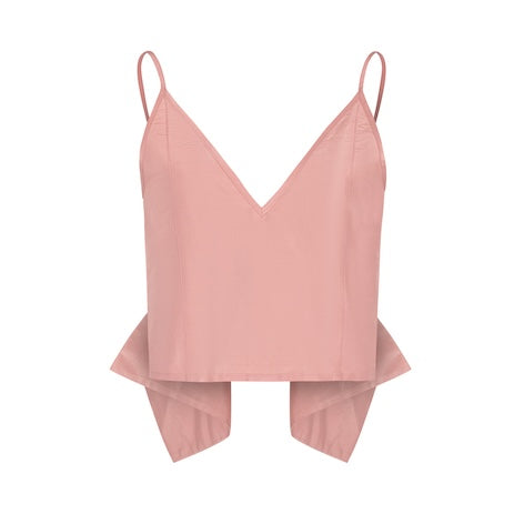 Silk Top Ailes pink