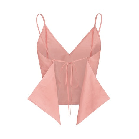 Silk Top Ailes pink