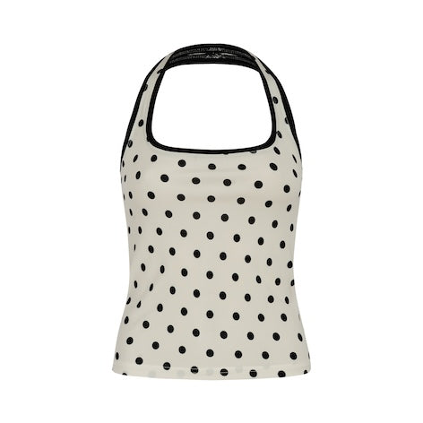 Top Halter polka dots