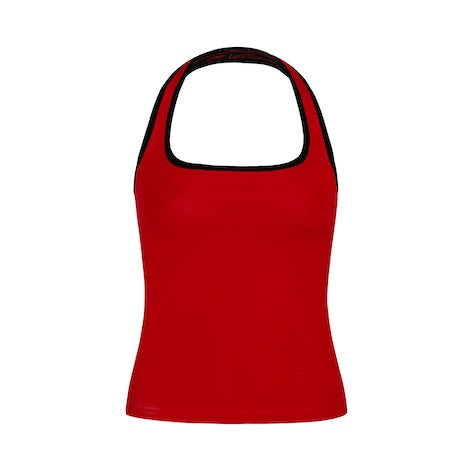 Top Halter red