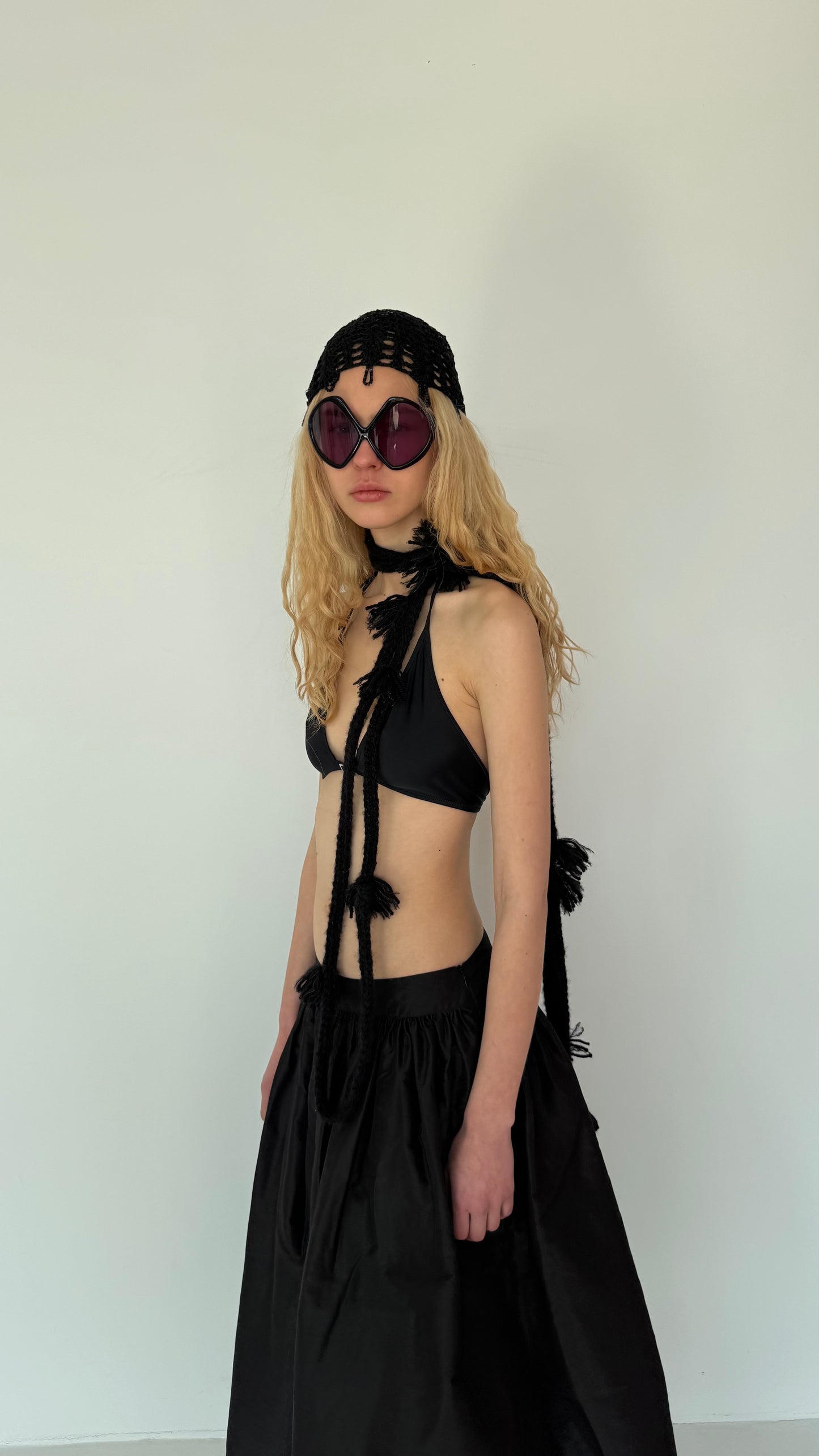 Tassels Scarf black