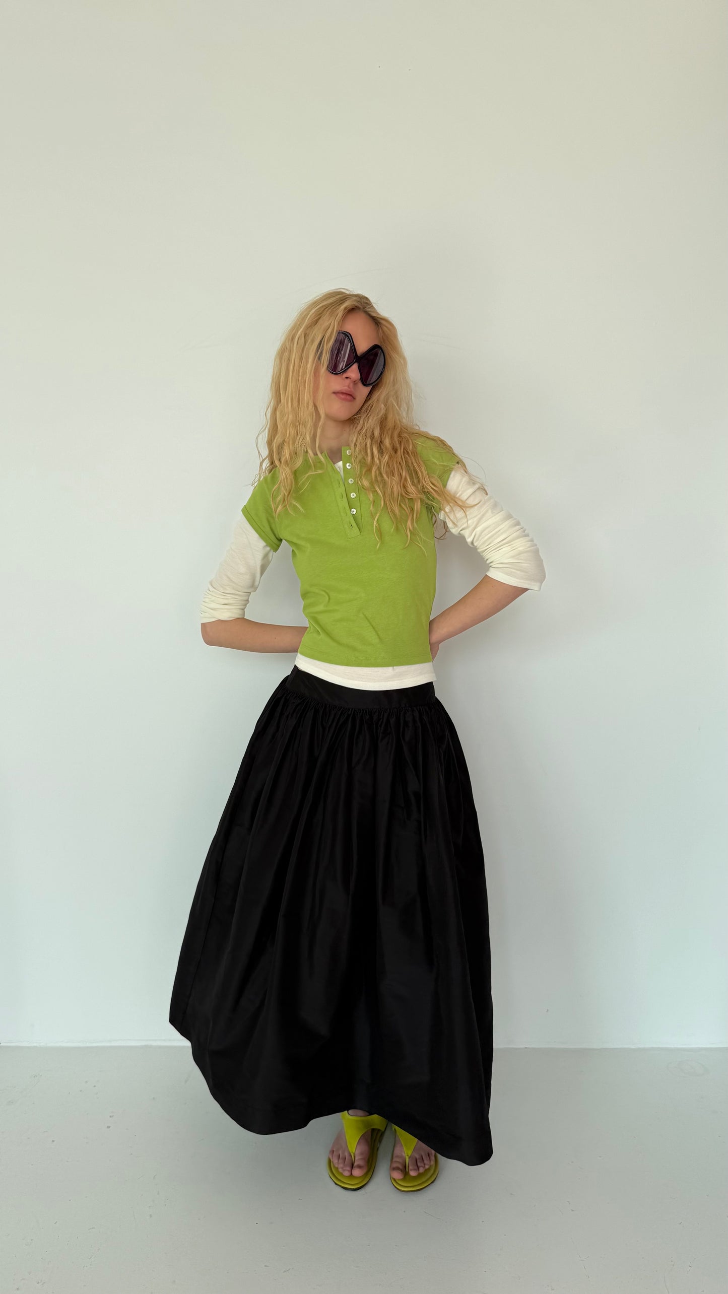Tshirt Jade green