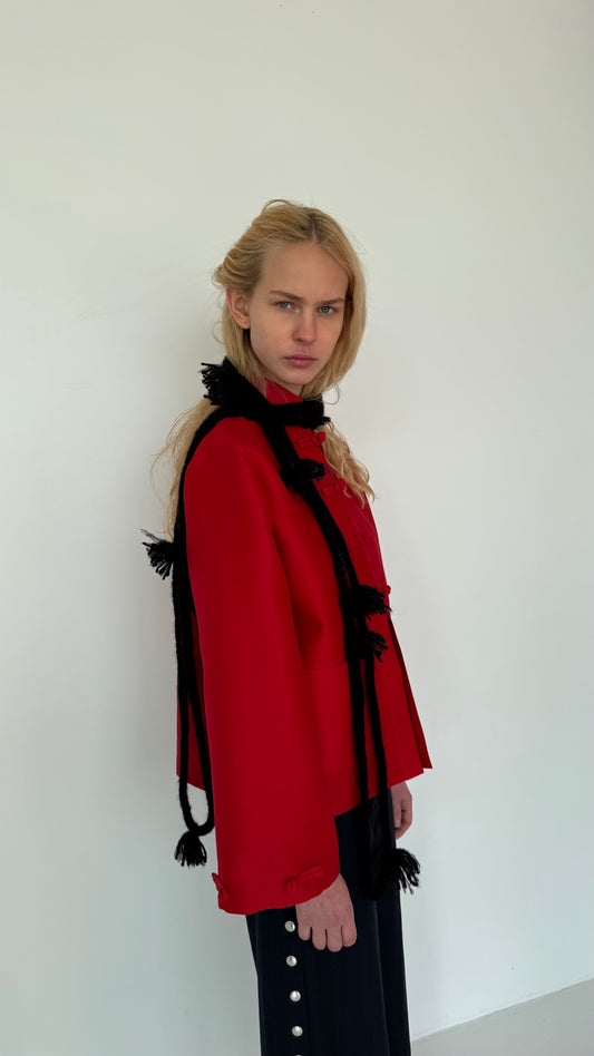 Tassels Scarf black